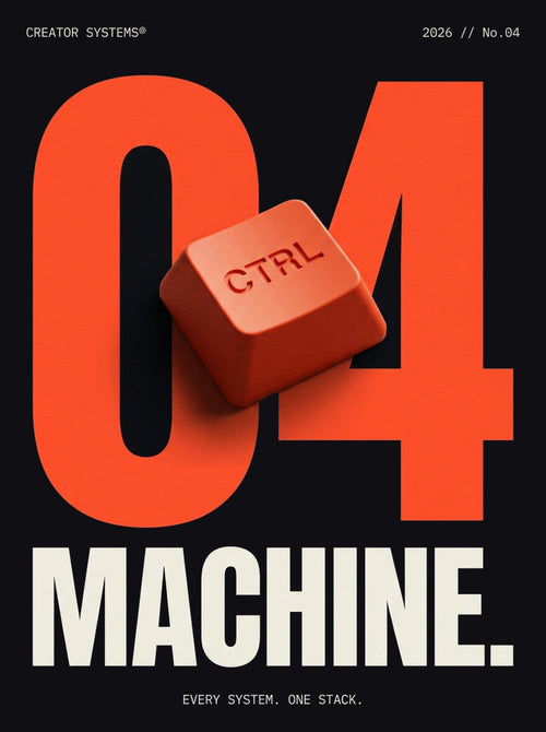 The Creator Operating System — No.04 poster